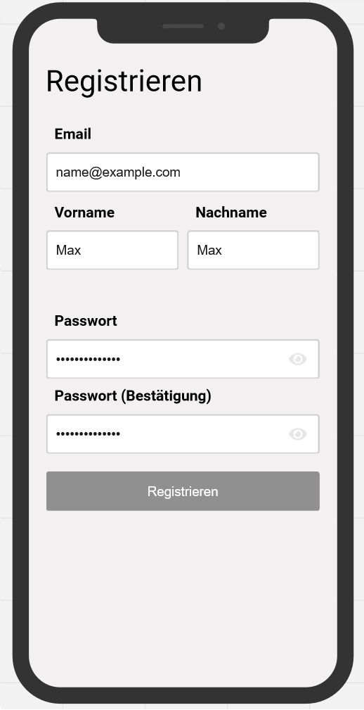 Registrierung